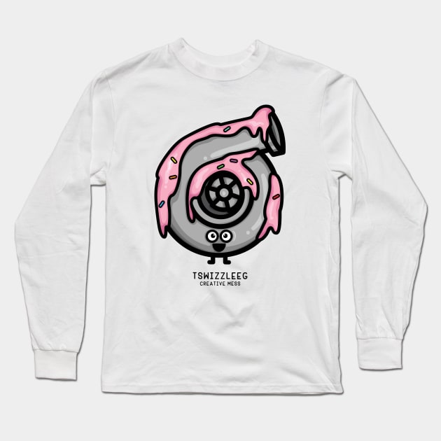 Cutest Turbo - Frosted Pink with Sprinkles Long Sleeve T-Shirt by hoddynoddy